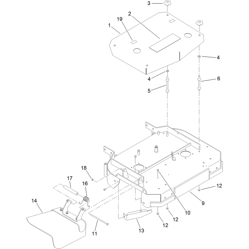 Deck and Shield Assembly