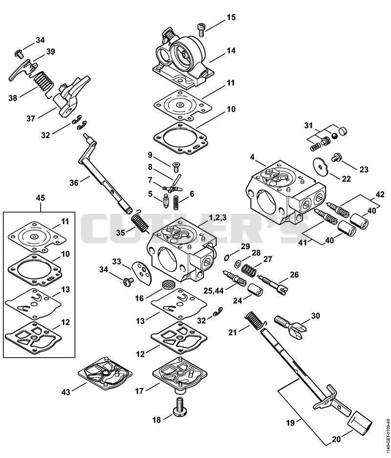 Carburetor WTE-8, WTE-18, WTE-20