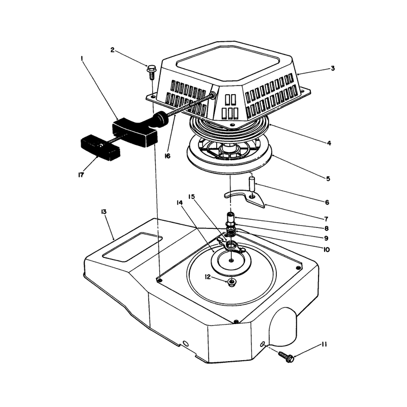Recoil Assembly Model No Vml0-2