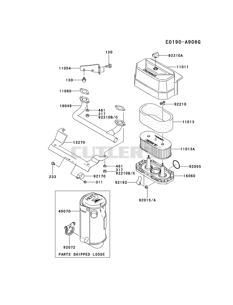 AIR-FILTER/MUFFLER