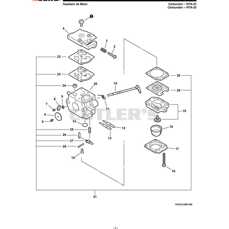 Carburador -- WTA-33