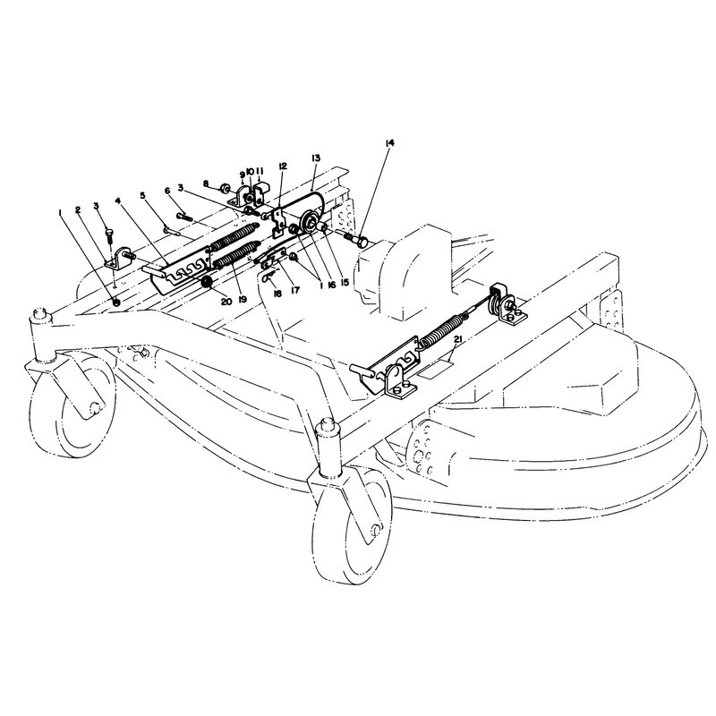 Flotation Kit Model No 30759 Optional for Cutting Units Model No 30544 and 30752
