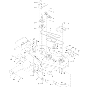 60 Inch Deck Assembly