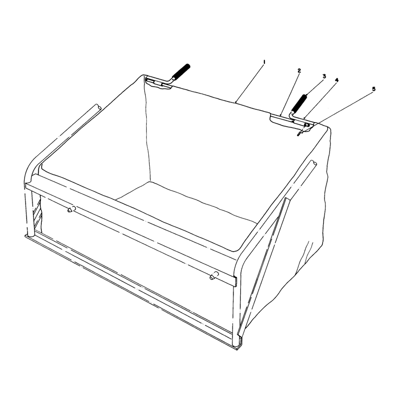 Leaf Bag Model 59123 (for Use On Twin Bagger Grass Catcher Model No. 59122 Only)(optional)