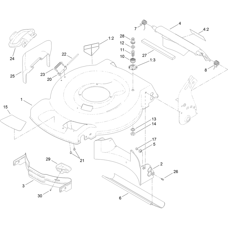 Housing and Rear Door Assembly