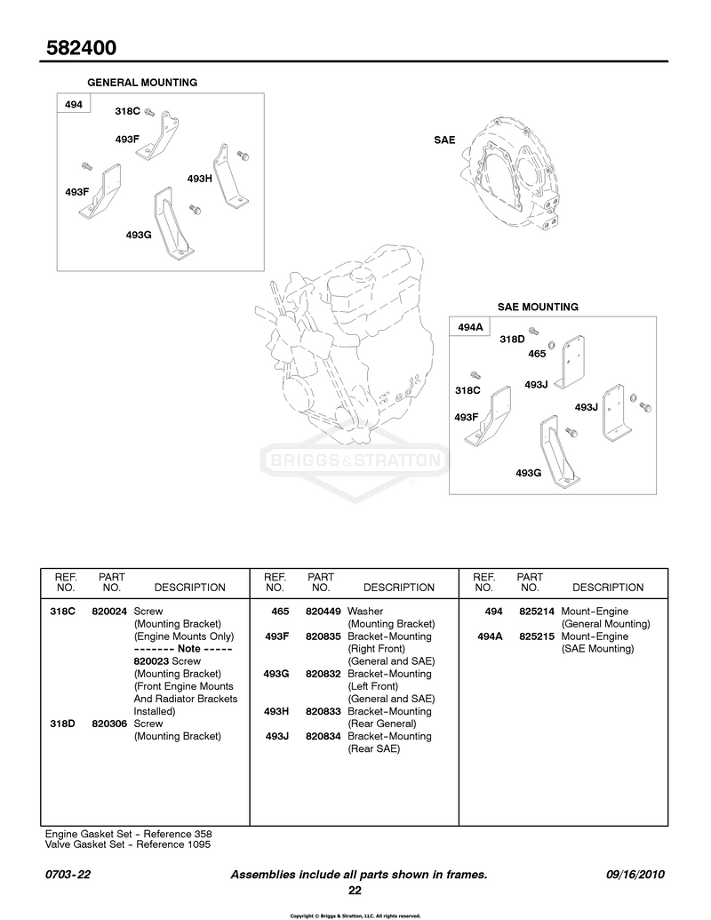 Engine Mounting Brackets