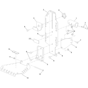 Universal Mount Kit Assembly No 136-1664