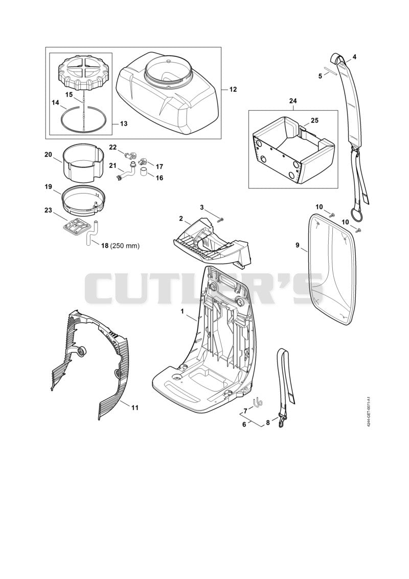 Backplate, Container