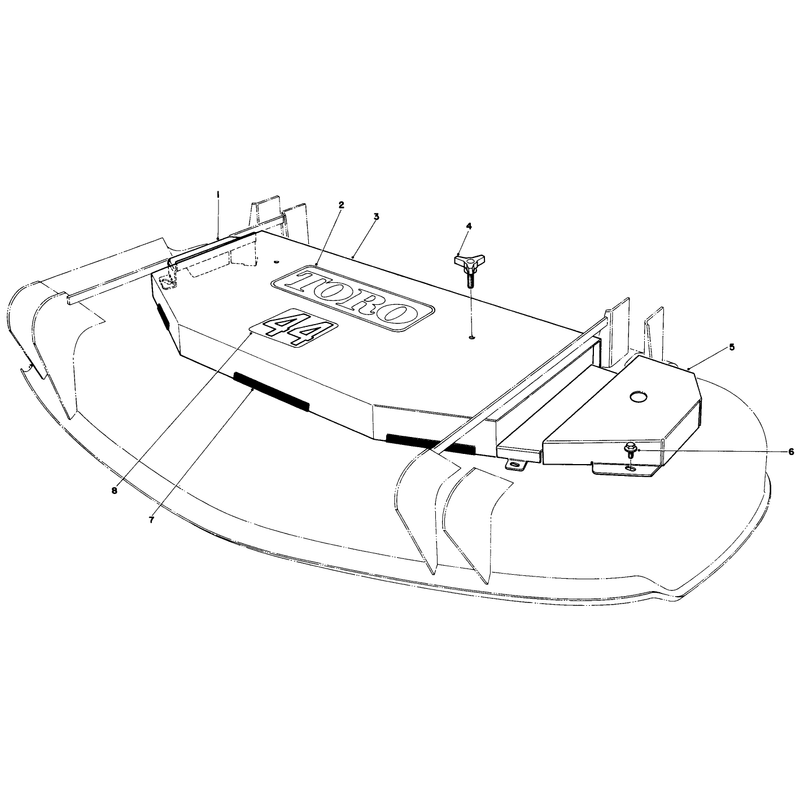 44in Cutting Deck Model No 30144