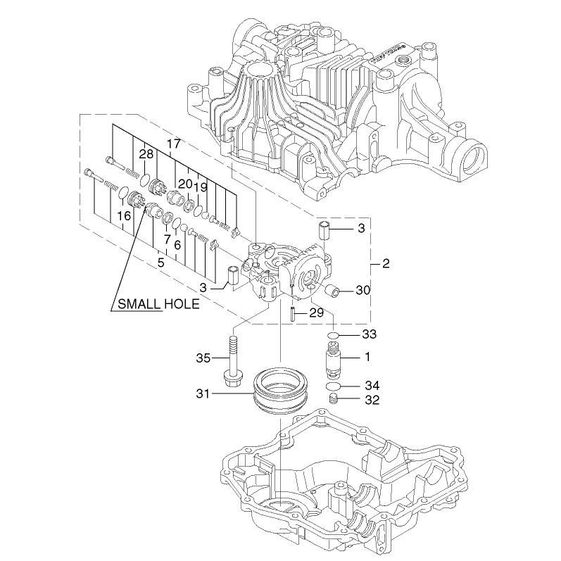 Center Case Assembly