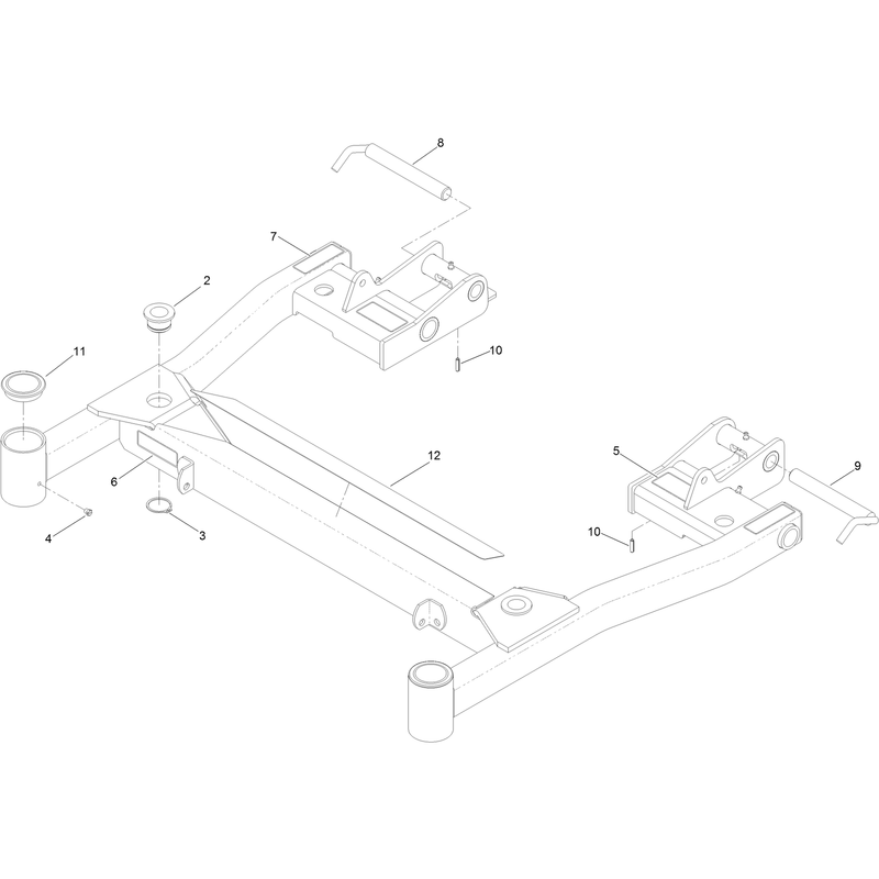 Deck Support Assembly No 103-9481