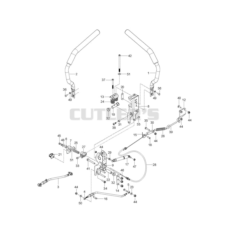 STEERING - CONTROLS AND DAMPER