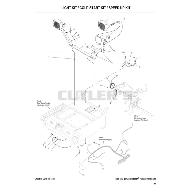 Light Kit Cold Start Kit Speed Up Kit