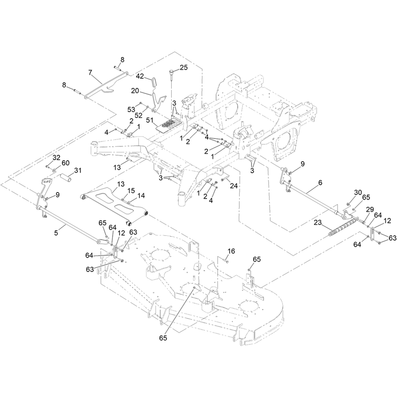 Deck Lift Assembly
