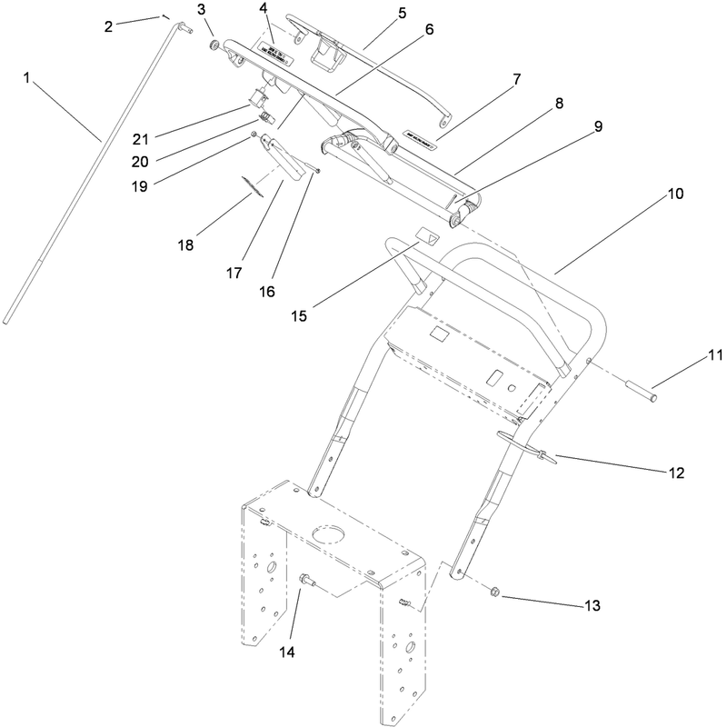 Upper Handle Assembly
