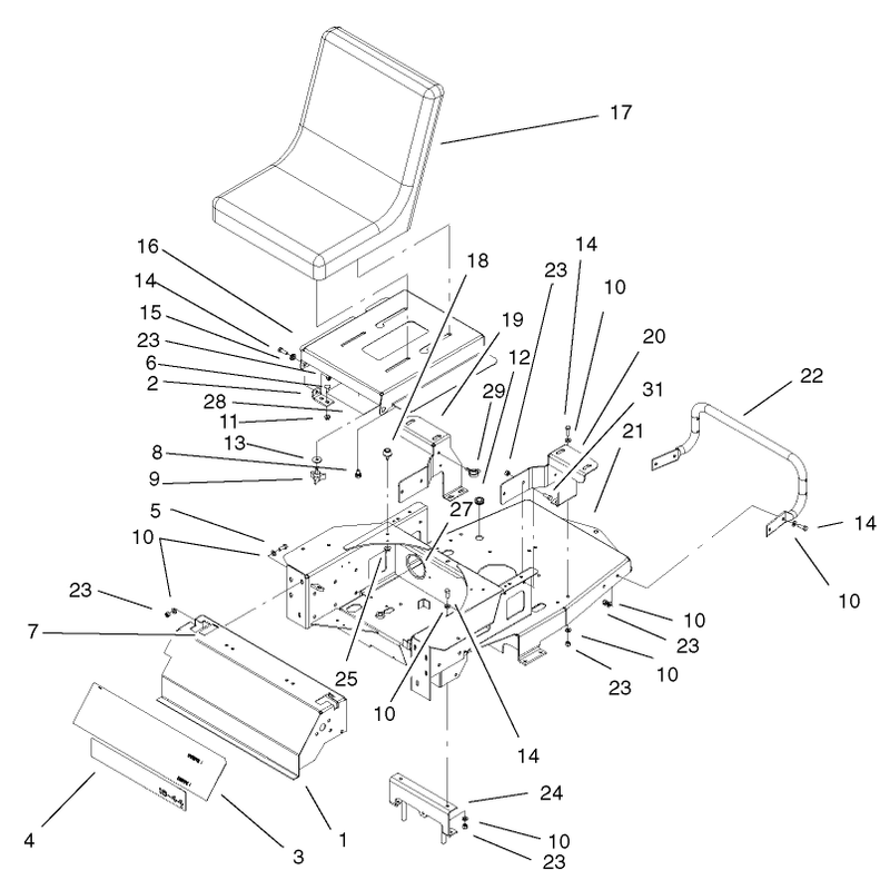Main Frame Assembly