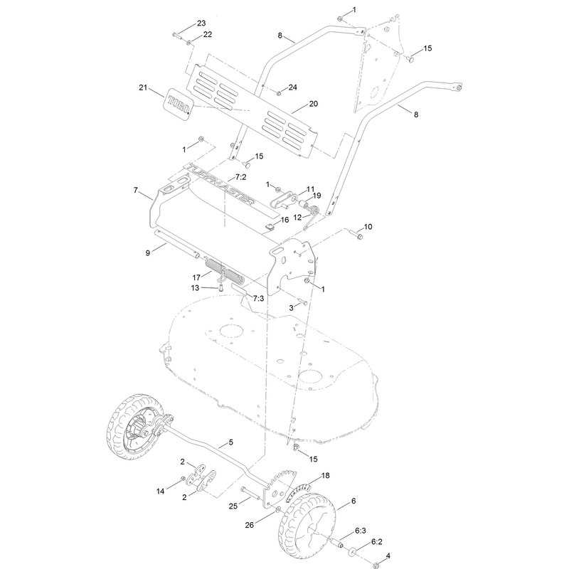 Front Bumper and Wheel Assembly