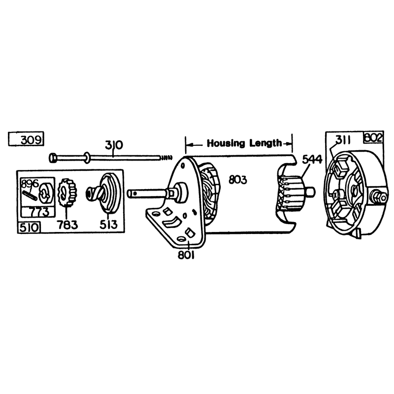 Briggs & Stratton Model 252707-0637-01 (continued)