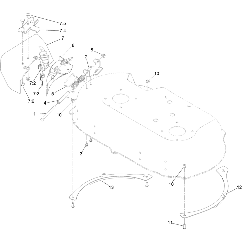 Side Discharge Chute Assembly