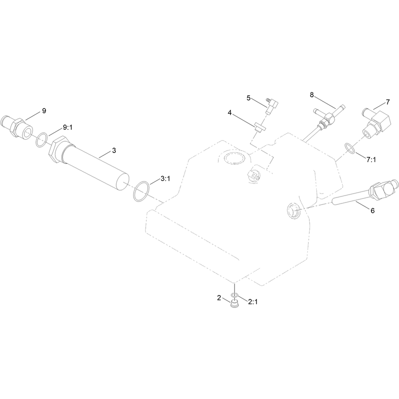 Hydraulic Reservoir Assembly No. 146-6083