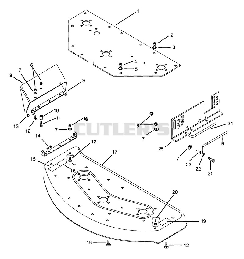 40" MOWER FRAME 2