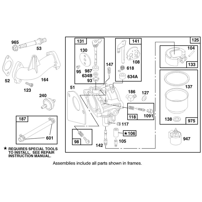 Engine Briggs and Stratton Model 28q777-0668-A1