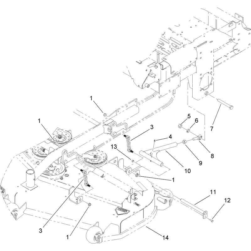 Deck Connection Assembly