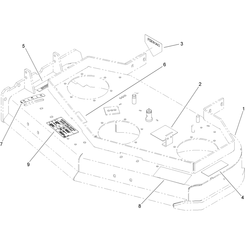 Deck Assembly No. 110-4908