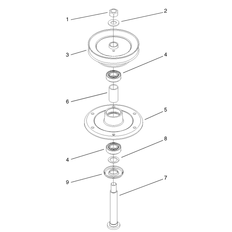 Spindle Housing Assembly No 104-6315