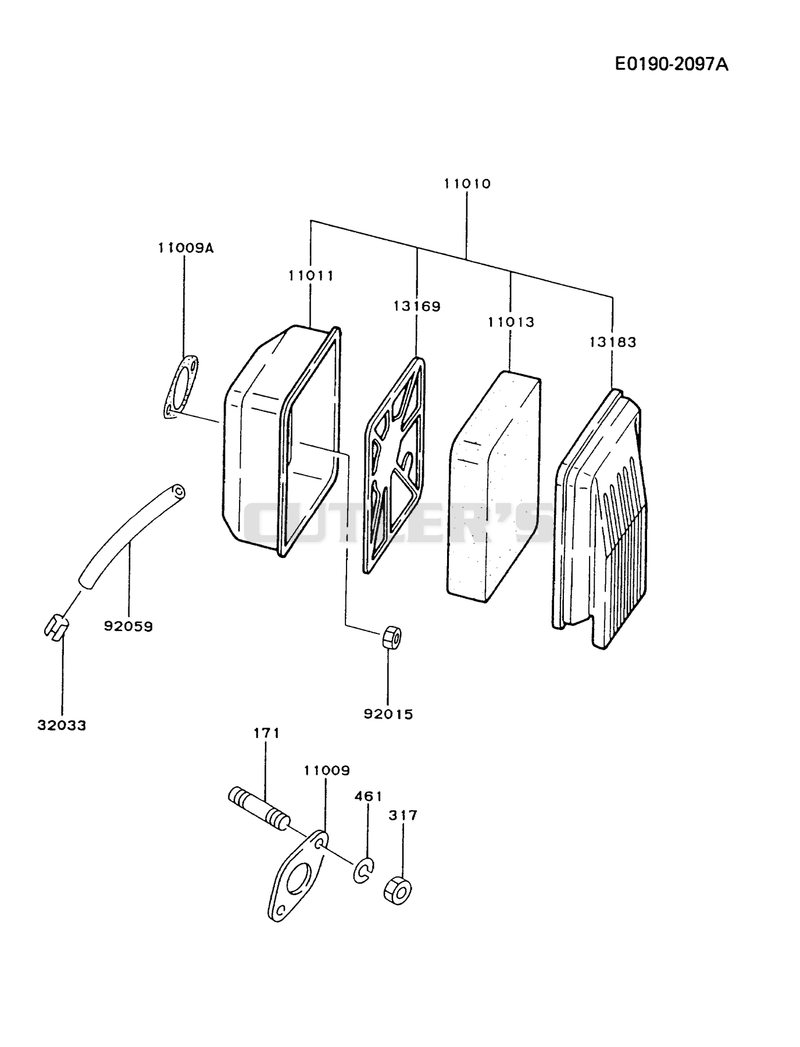 AIR-FILTER/MUFFLER