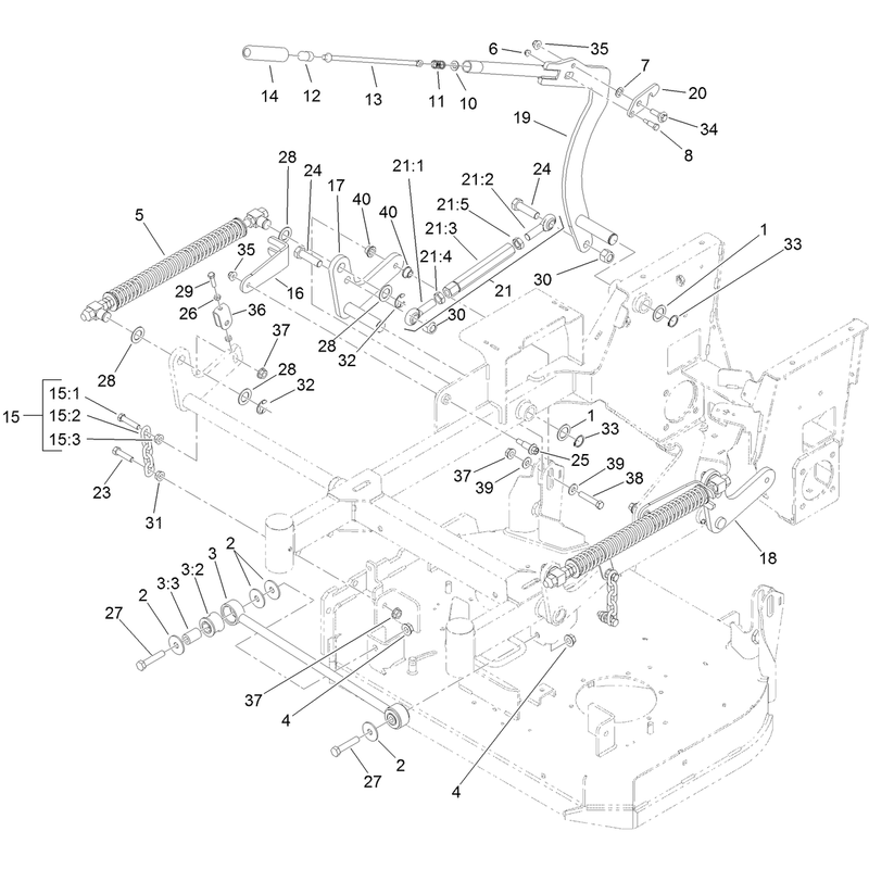 Deck Lift Assembly