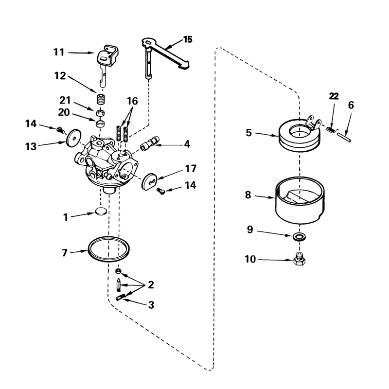 Carburetor No. 632552