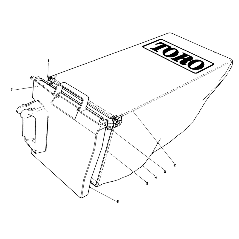 Grass Bag Assembly No 12-8859