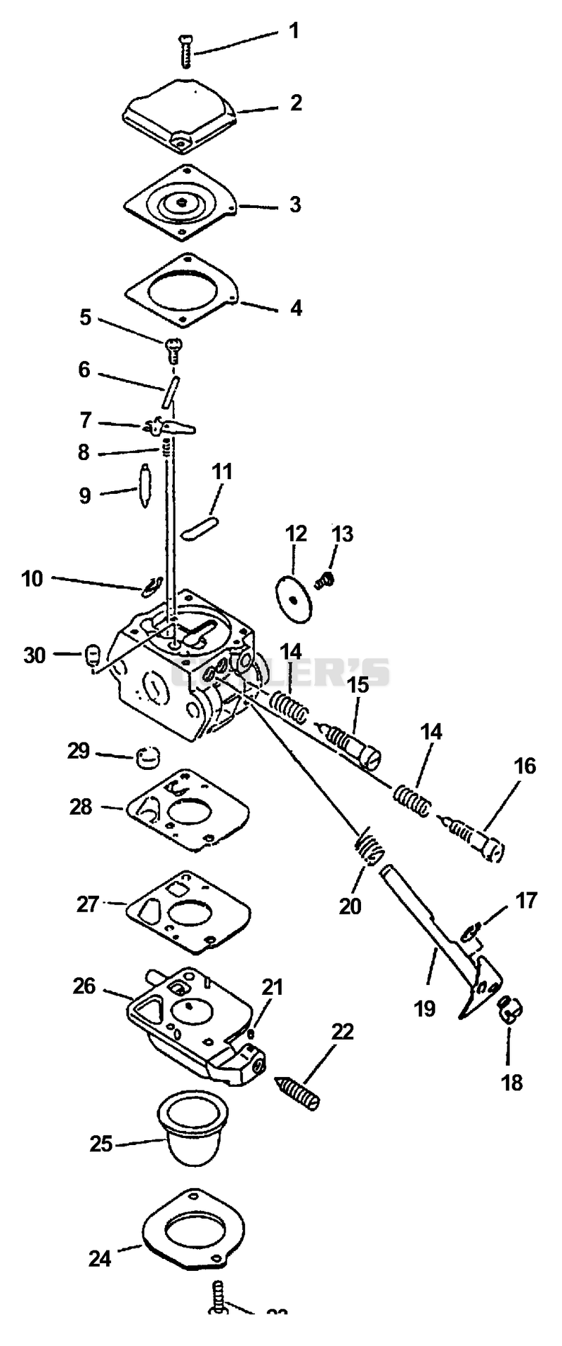 Carburetor S/N: 001001-015999