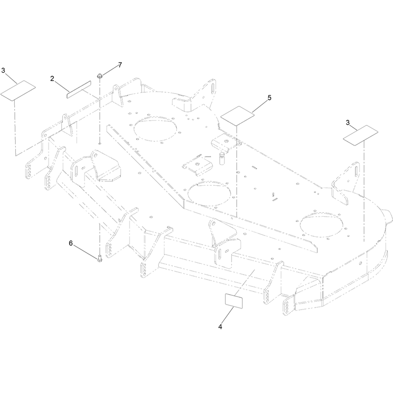 Deck Decal Assembly No. 147-8749