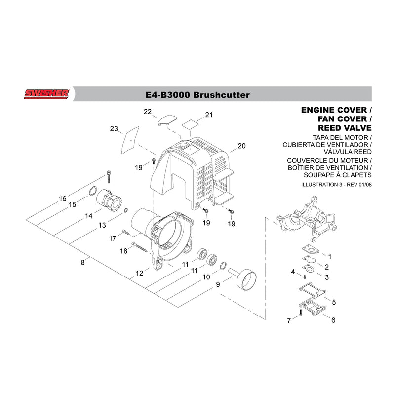 ENGINE COVER / FAN COVER /