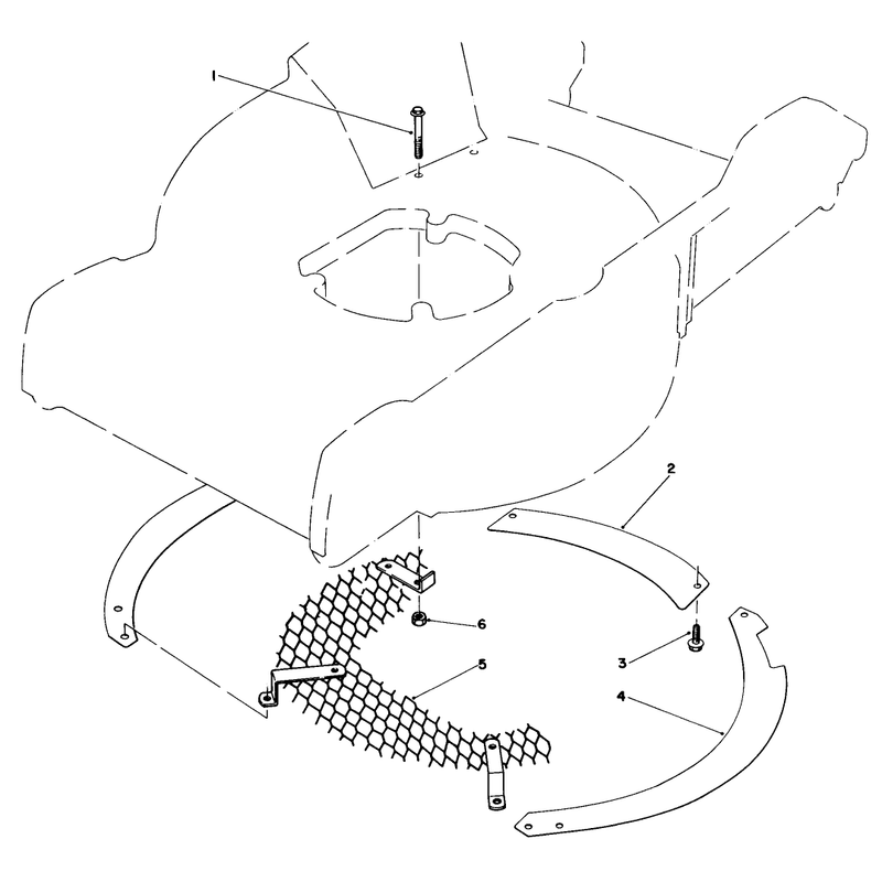 Leaf Shredder Kit No 59101 Optional