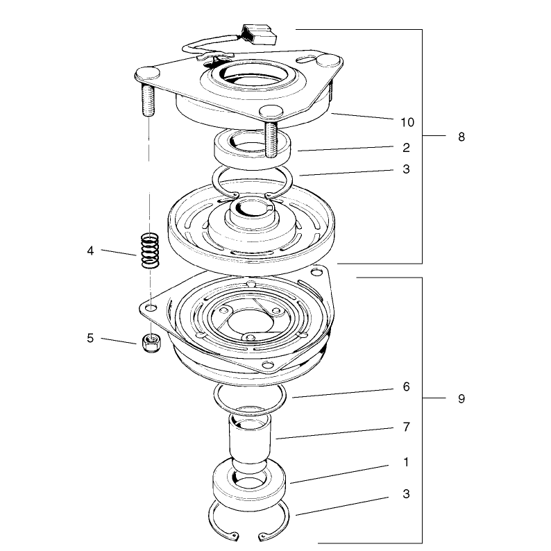 Clutch Assembly No 54-3200