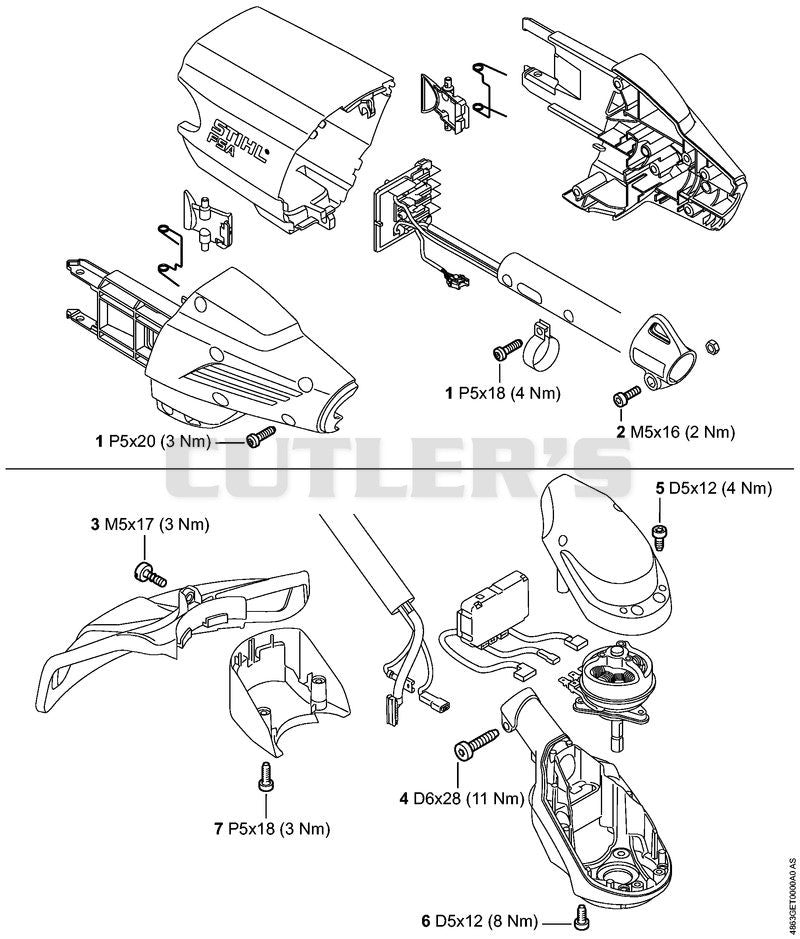 Tightening torques