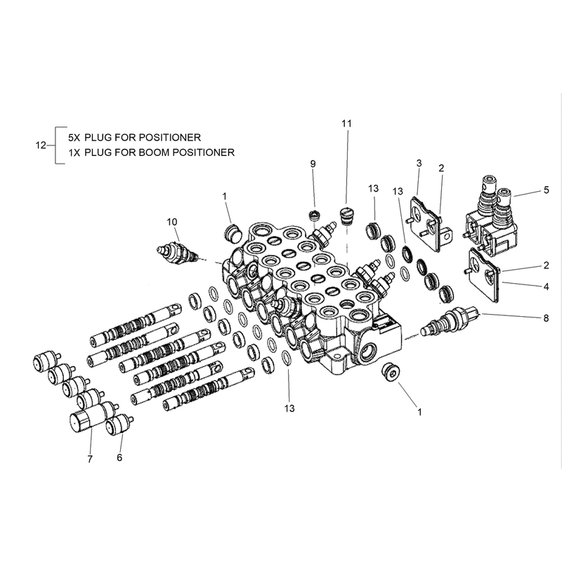 Hydraulic Manifold Assembly No 145-0176