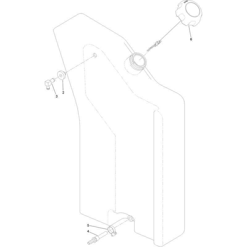 RH Fuel Tank Assembly No 130-1027
