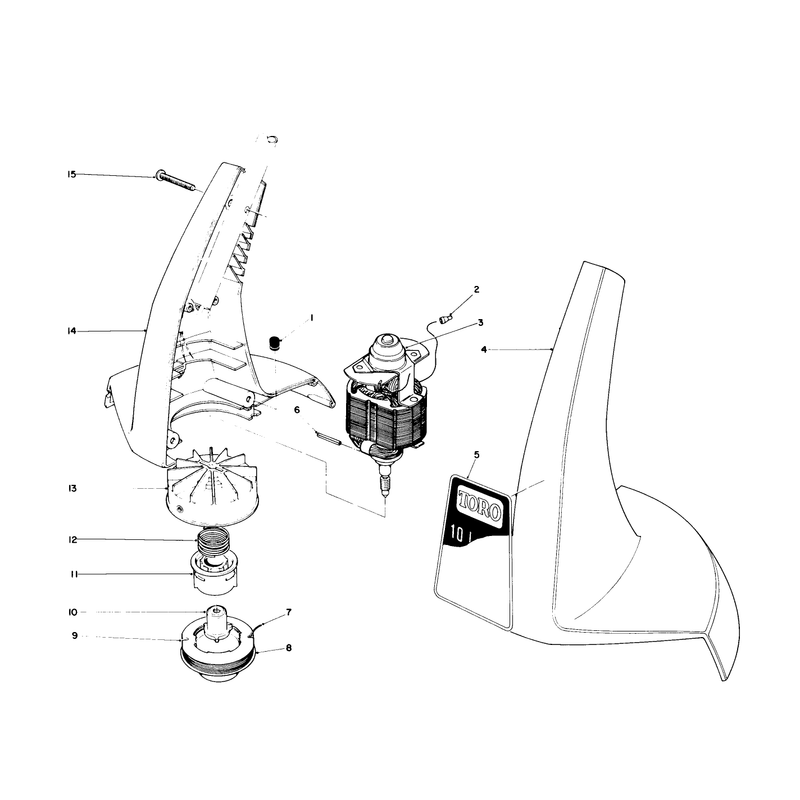 Motor and Housing Assembly