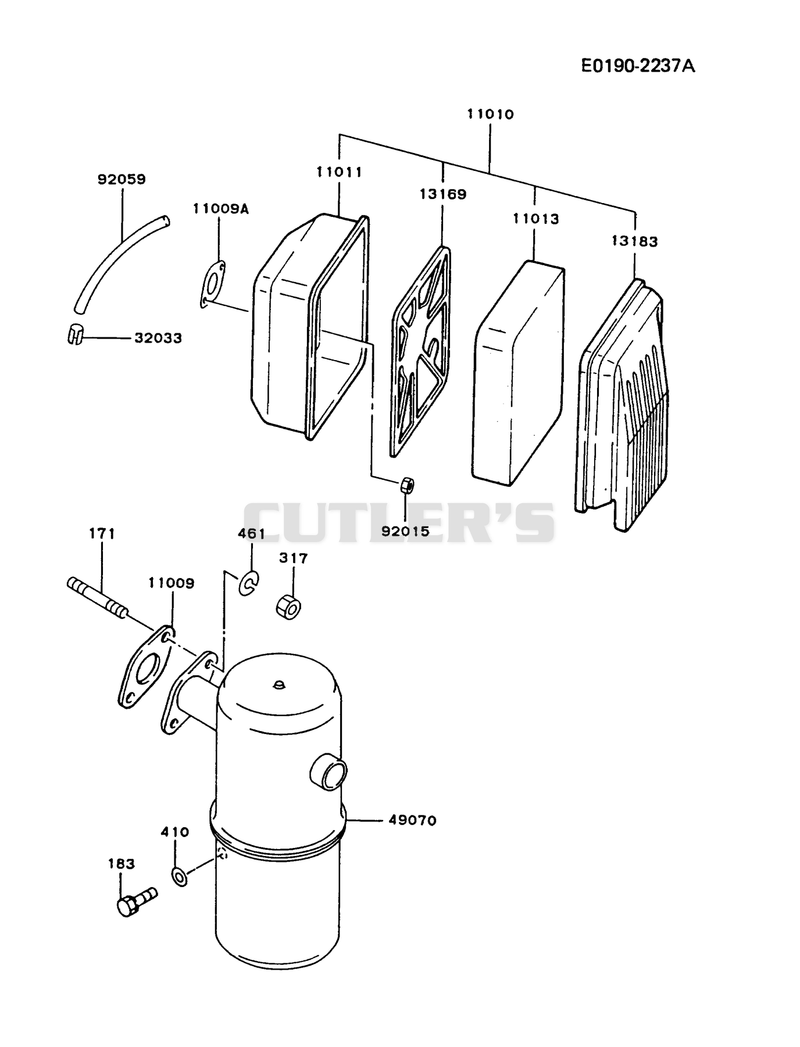 AIR-FILTER/MUFFLER