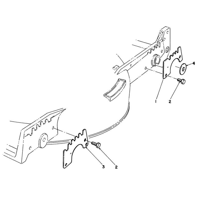 Wear Plate Kit No 49-4080 Optional