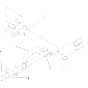 Mower Deck Lift Assist Kit Assembly