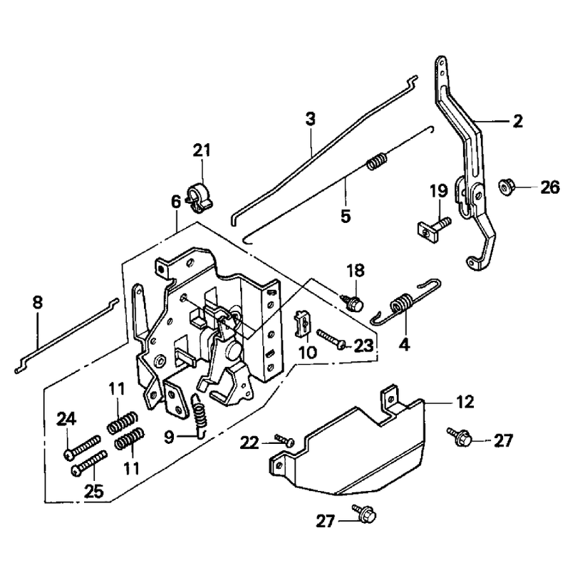 Control Assembly Honda GXV160K1-A12