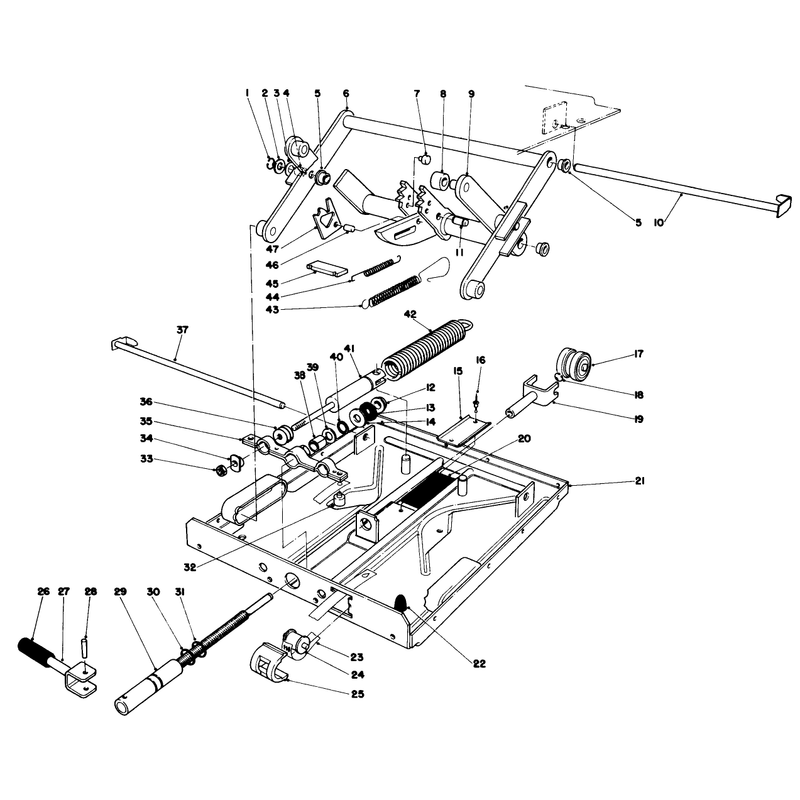 Seat Support Assembly