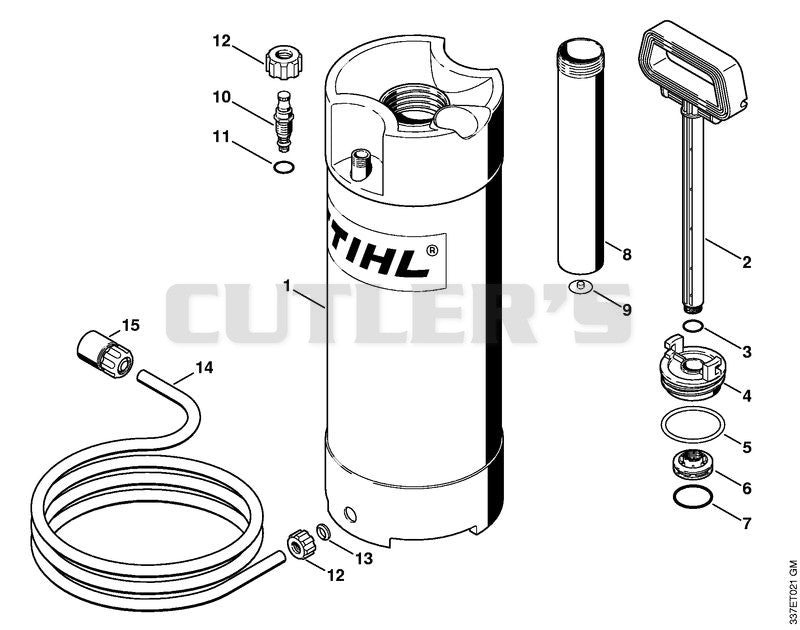 Pressurized water tank (28.2010)