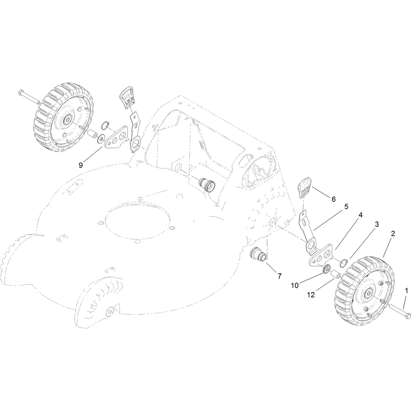 Rear Wheel Assembly