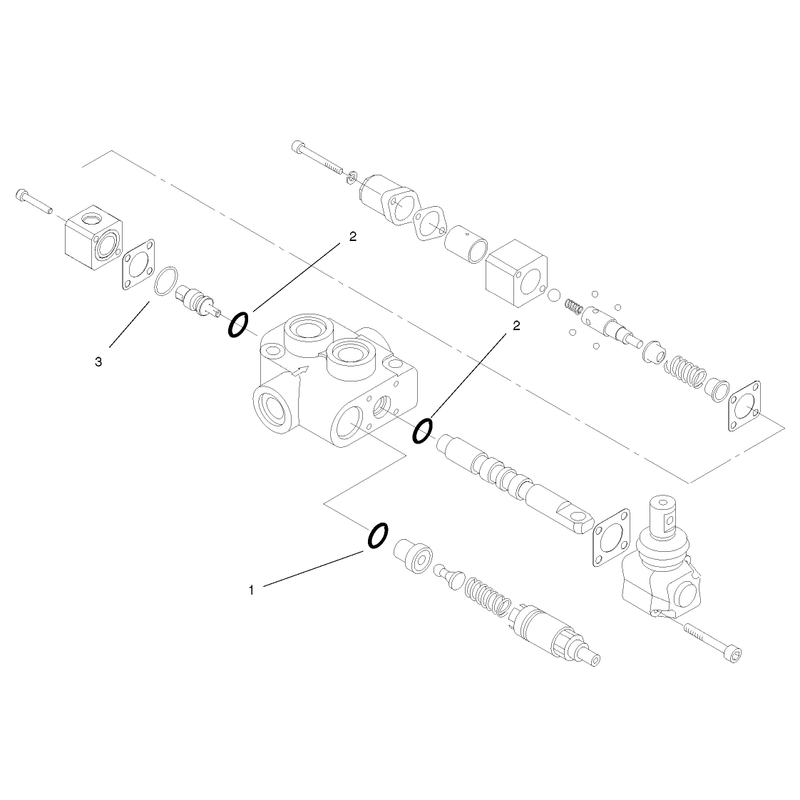 Hydraulic Valve Assembly No 99-3077